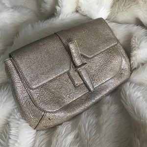 YSL Gold Sahara Emma Clutch Yves Saint Laurent Bag